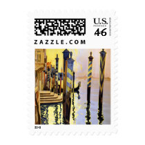 Vintage Venice Italy Travel Small Postage