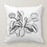 Vintage Venus Flytrap Pillow