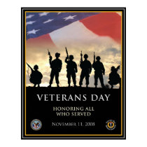 Vintage Veterans day, 2008 - Poster