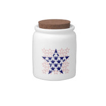 Vintage Veterans day - Candy Jar