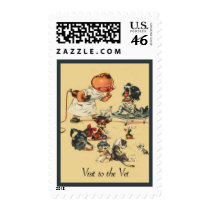 Vintage Veterinary Medicine Stamp