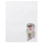 Vintage Victorian Bride with Bible Full Color Flyer