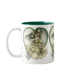 Vintage Victorian Christmas Wedding mugs