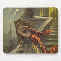 Vintage Victorian Cinderella Fairy Tale Mouse Pads