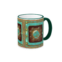Vintage victorian coffee mug