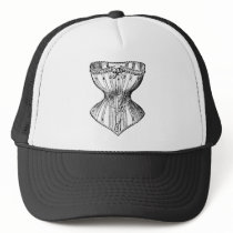 Vintage Victorian Corset hats