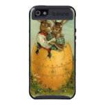 Vintage Victorian Easter Bunnies, Giant Easter Egg Case For iPhone 5