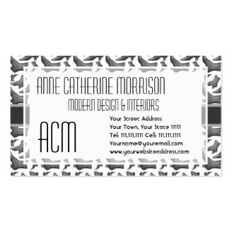 Vintage Victorian Fashion Boots Elegant Pattern Business Card