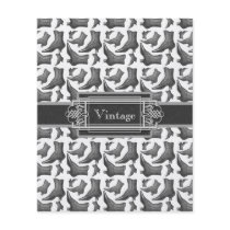 Vintage Victorian Fashion Boots Elegant Pattern Flyer