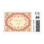 Vintage Victorian Floral Daisy Birthday Postage