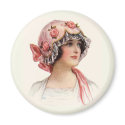 VINTAGE VICTORIAN HAT FASHION magnets by dgpaulart VINTAGE VICTORIAN HAT FASHION magnets