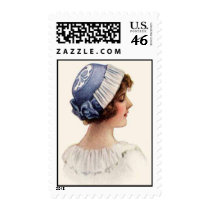 VINTAGE VICTORIAN HAT FASHION postage by dgpaulart VINTAGE VICTORIAN HAT FASHION postage