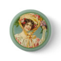 Vintage Victorian Lady Easter Bonnet buttons by Vintage_Gifts Vintage Victorian Lady Easter Bonnet buttons
