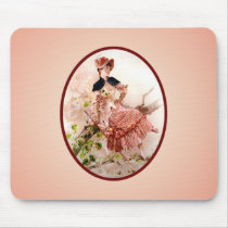 Vintage Victorian Lady Mousepad