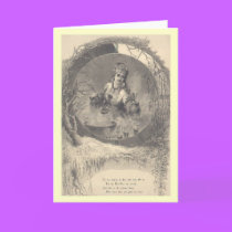 Vintage Victorian New Year's Card cards