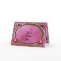 Vintage Victorian Pink Rose Love Photo Frame cards by beverlytazangel Vintage Victorian Pink Rose Love Photo Frame cards