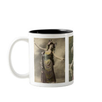 Vintage Victorian Risque Seductive Ladies Mug