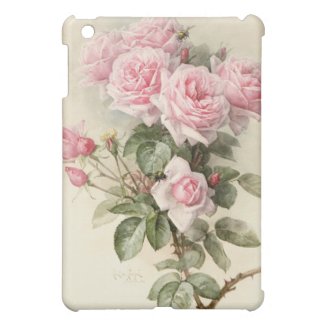 Vintage Victorian Romantic Roses Case For The iPad Mini