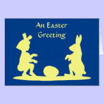 Vintage Victorian silhouette art, Easter greeting cards