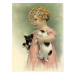 VINTAGE VICTORIAN Stray Pet Adopt Rescue  POSTCARD