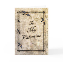 vintage victorian style Valentine cards
