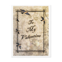 vintage victorian style Valentine postcard by dbvisualarts vintage victorian style Valentine postcard