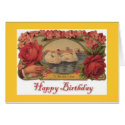 Vintage Victorian Swans Brithday cards by renee869hello Vintage Victorian Swans Brithday cards