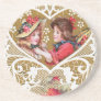 Vintage Victorian Valentine Coaster Vintage Victorian Valentine Coaster