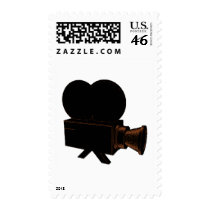 Vintage Video postage by orangemoonapparel Vintage Video postage
