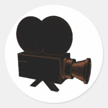 Vintage Video Sticker