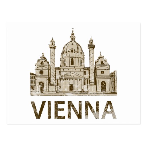 Vintage Vienna Postcard Zazzle