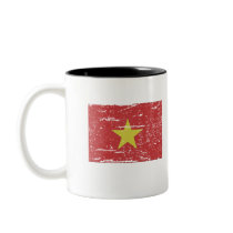 Vintage Vietnam Flag Mug