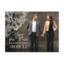 Vintage Vineyard Photo Save the Date Postcard