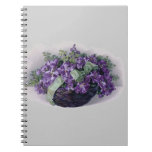 Vintage Violets Notebook