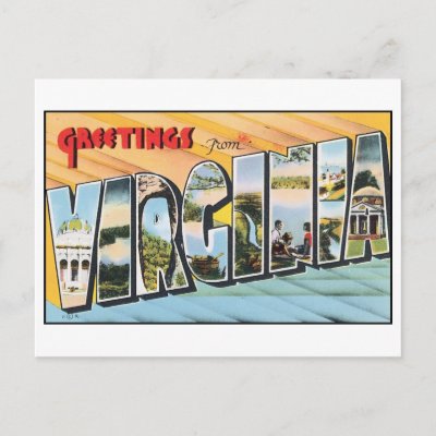 Vintage Virginia Postcard