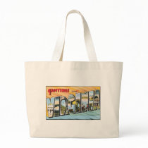 Vintage Virginia Postcard Tote Bags