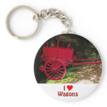 Vintage wagon keychain