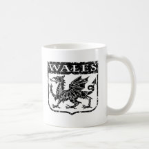 Vintage Wales Coffee Mug