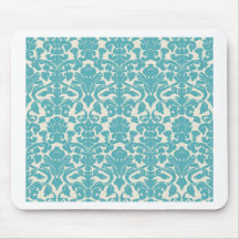 Vintage Wall Paper Mousepad