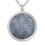 Vintage wallpaper 2 necklaces