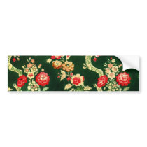 Vintage Wallpaper Bumper Stickers