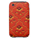 Vintage Wallpaper Tough iPhone 3 Covers