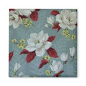 Vintage Wallpaper Magnet by AlabasterRose Vintage Wallpaper Magnet