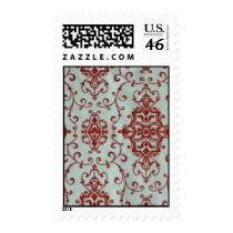 vintage wallpaper print stamp