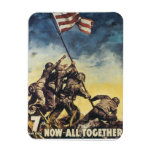 Vintage War Flexible Magnet