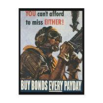 Vintage War Postcards, US Bonds by golden_oldies Vintage War Postcards, US Bonds