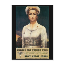 Vintage War Postcards, US Nurse Corps by golden_oldies Vintage War Postcards, US Nurse Corps