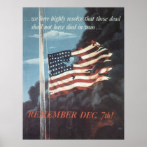 Vintage War Poster from WWI and WWII