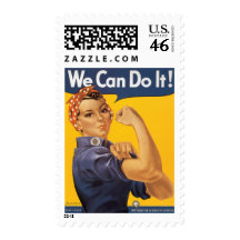 Vintage War Poster postage