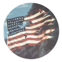 Vintage War Poster stickers - Dec. 7th